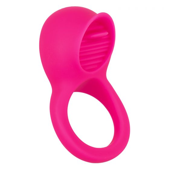 SILICONE RECHARGEABLE TEASING TONGUE ENHANCER