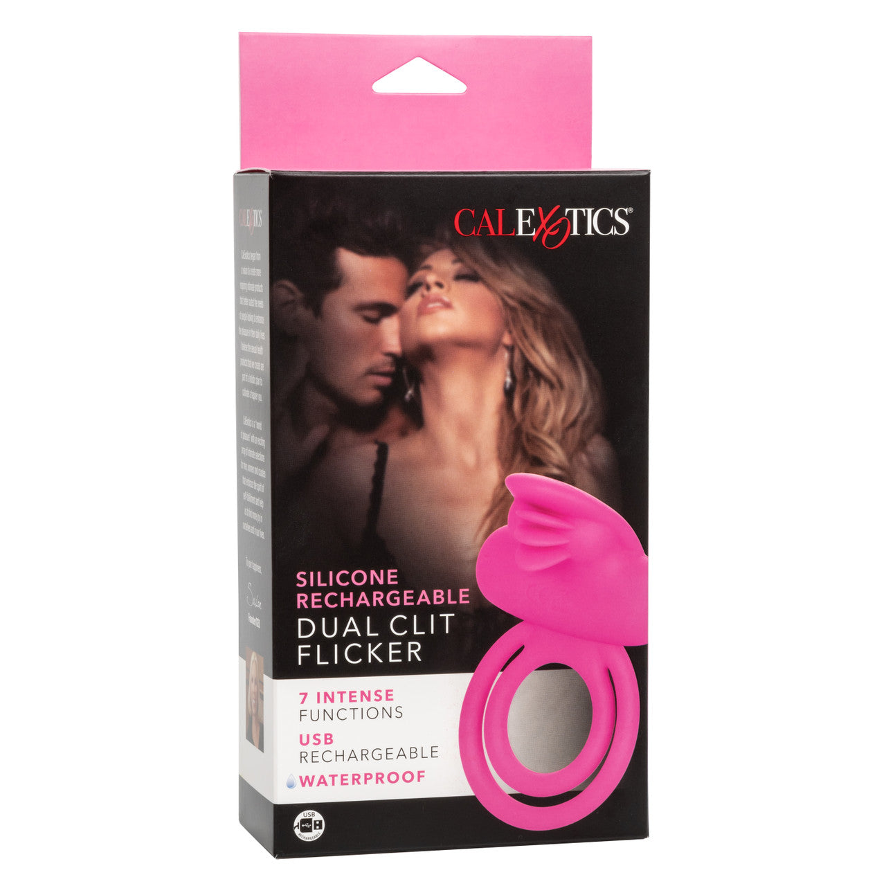 RECHARGEABLE DUAL CLIT FLICKER ENHANCER