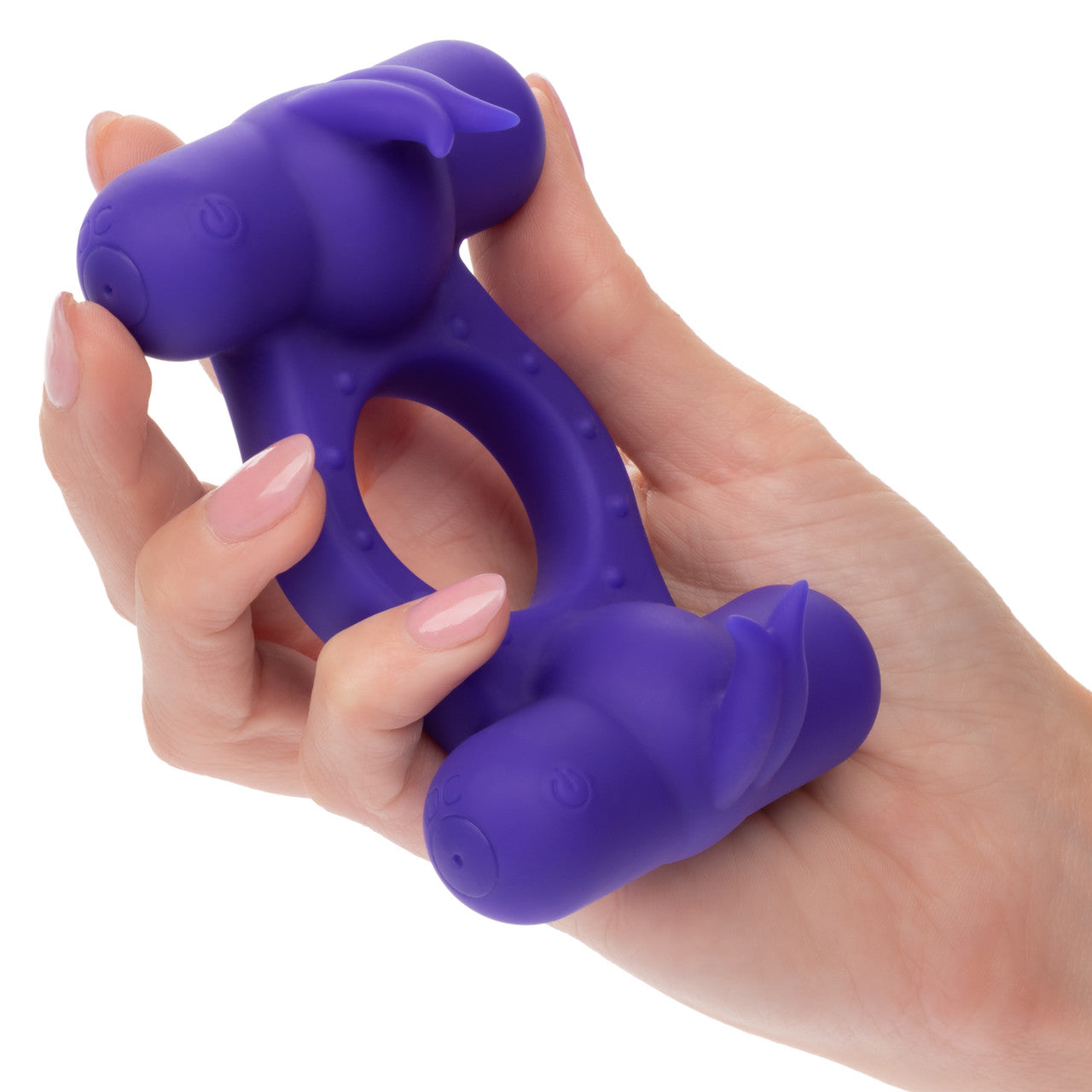 SILICONE RECHARGEABLE TRIPLE ORGASM ENHANCER