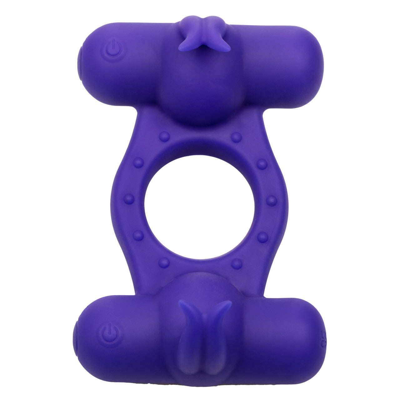 SILICONE RECHARGEABLE TRIPLE ORGASM ENHANCER