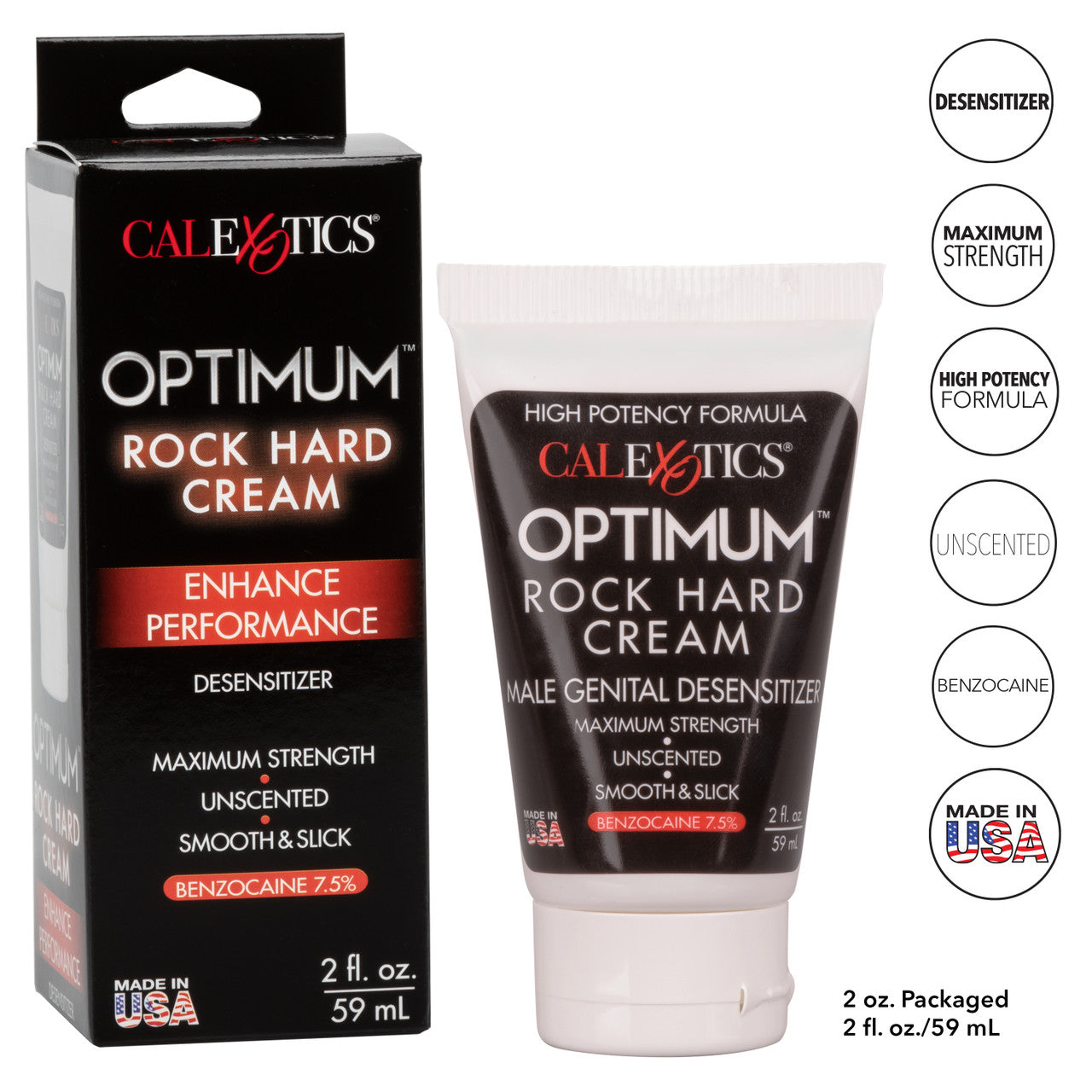 OPTIMUM ROCK HARD CREAM 2 OZ (PACKAGED)