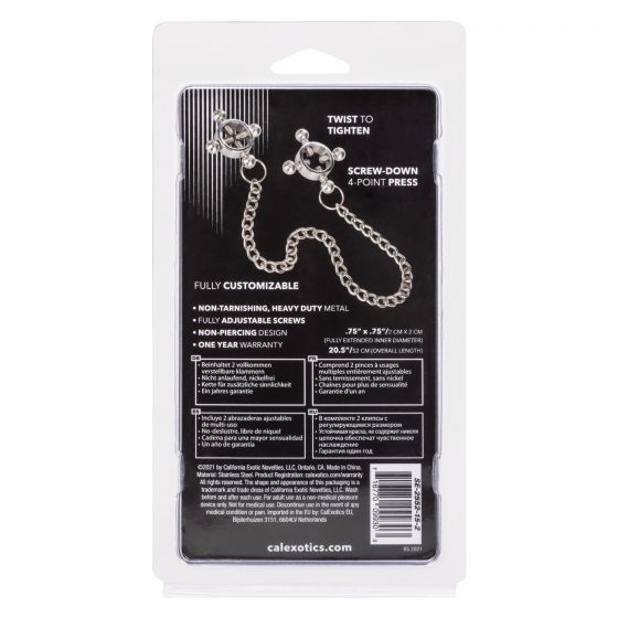 NIPPLE GRIPS 4-POINT NIPPLE PRESS W/ CHAIN