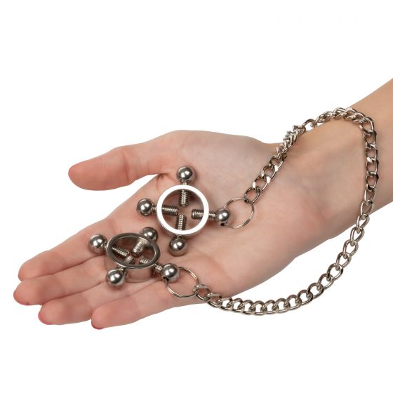 NIPPLE GRIPS 4-POINT NIPPLE PRESS W/ CHAIN