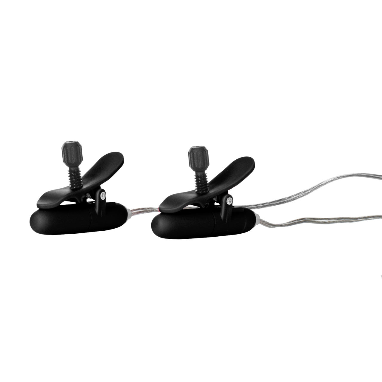 Nipple Play Nipple Teasers Vibrating & Heated – Black