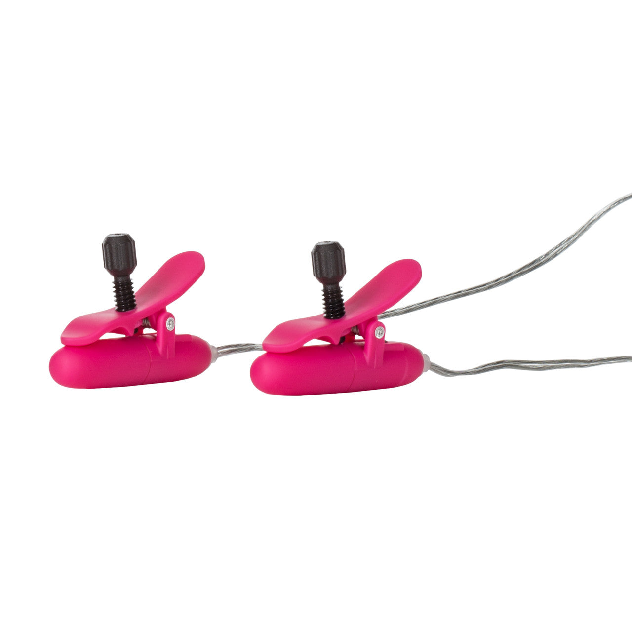 Nipple Play Nipple Teasers Vibrating & Heated – Pink