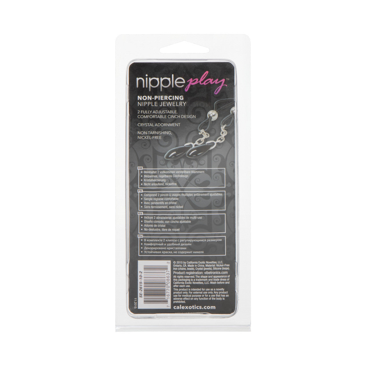 Nipple Play Non-Piercing Nipple Jewelry – Onyx