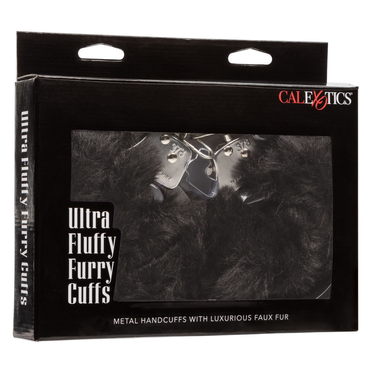 Ultra Fluffy Furry Cuffs – Black