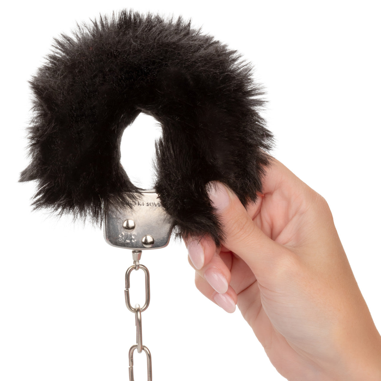 Ultra Fluffy Furry Cuffs – Black