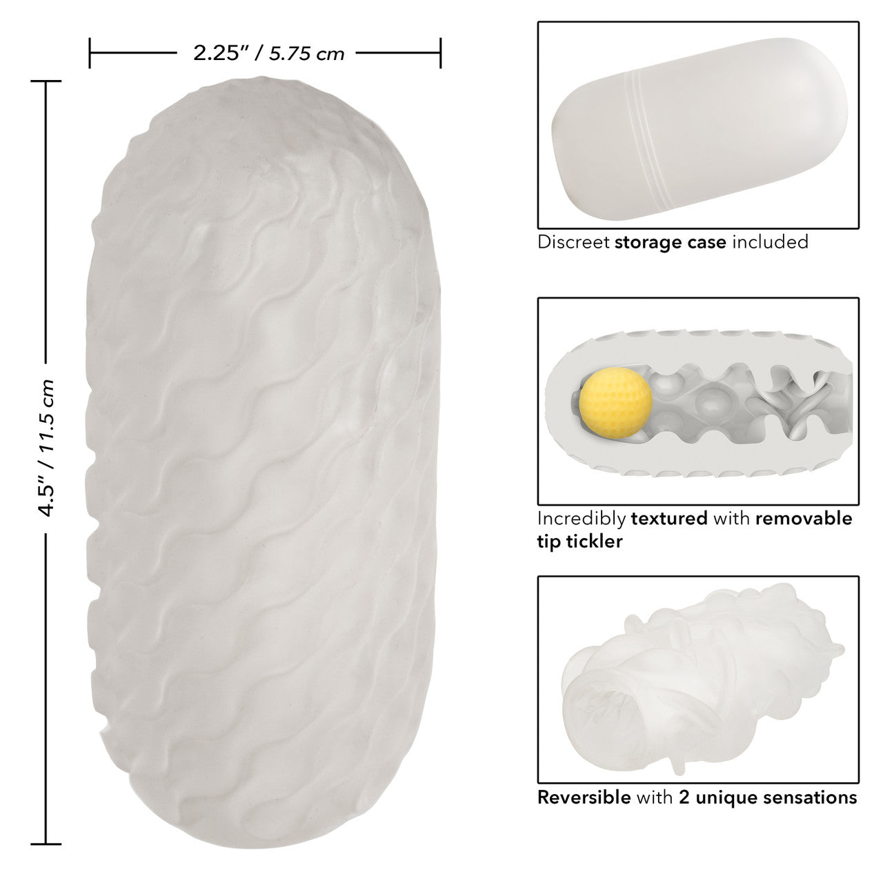BOUNDLESS SQUISHY BALL STROKER