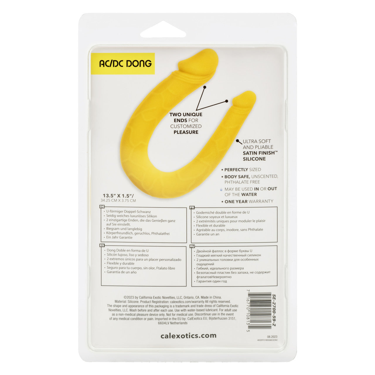 BOUNDLESS AC/DC DONG YELLOW