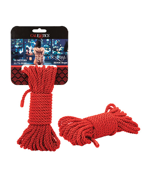 Scandal BDSM Rope 10 m – Red