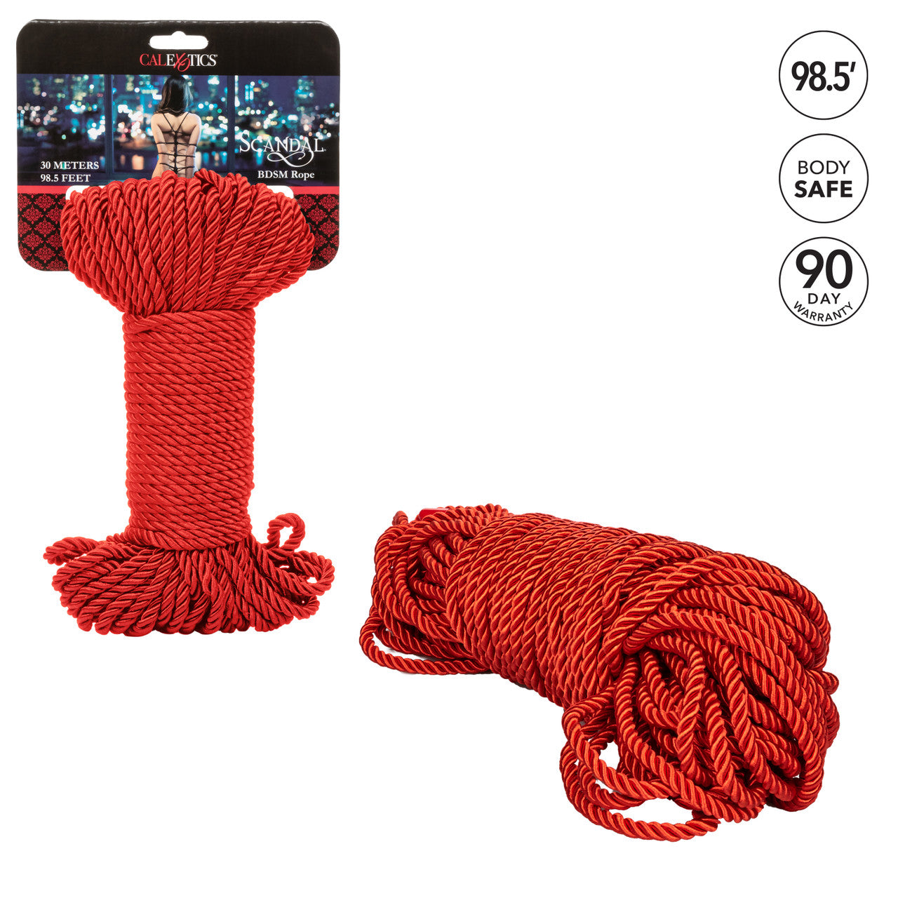 Scandal BDSM Rope 30 m – Red