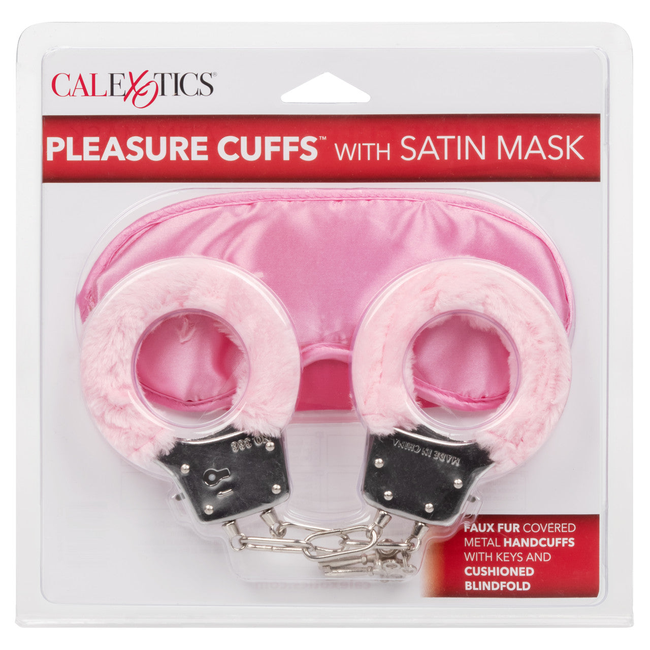 Pleasure Cuffs with Satin Mask