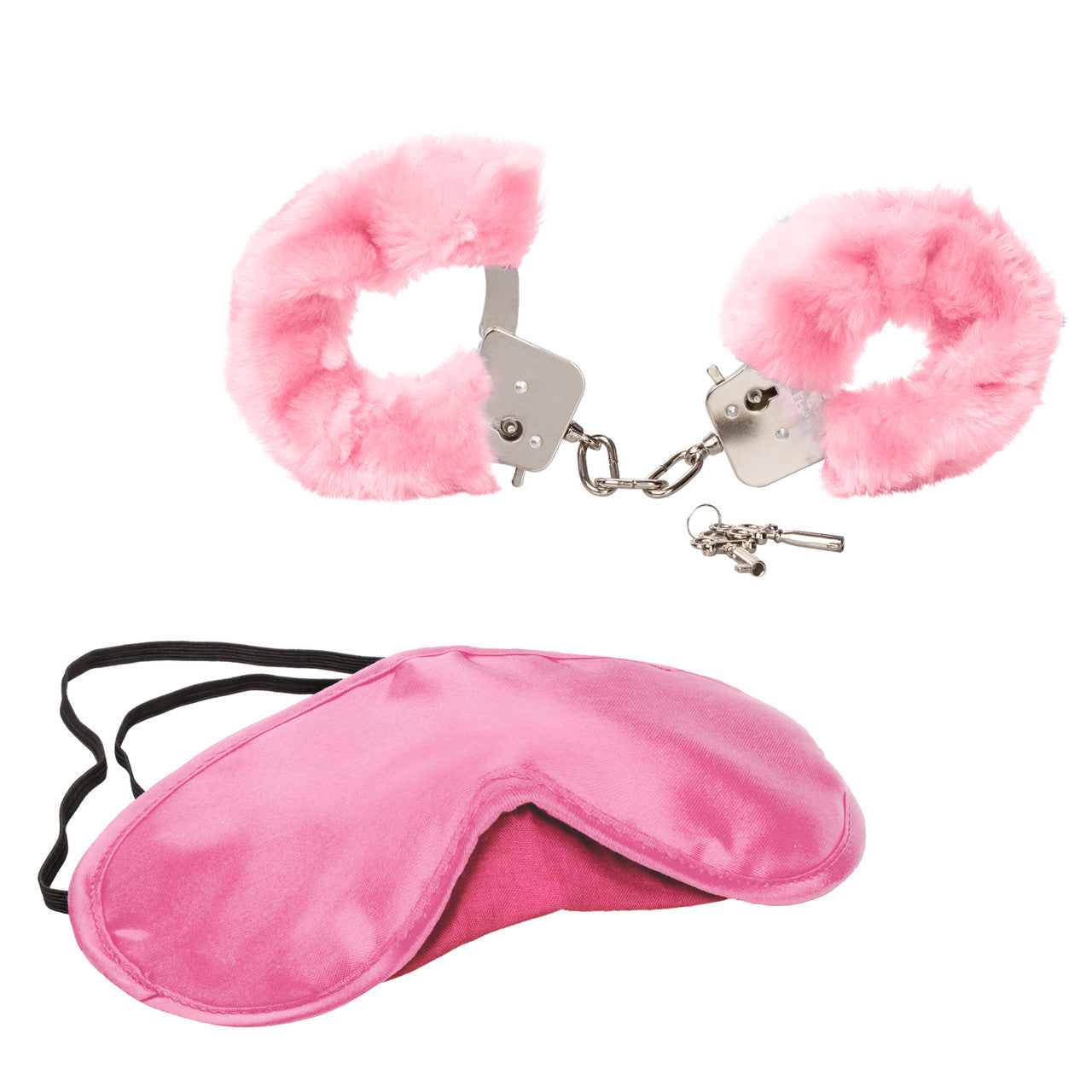 Pleasure Cuffs with Satin Mask