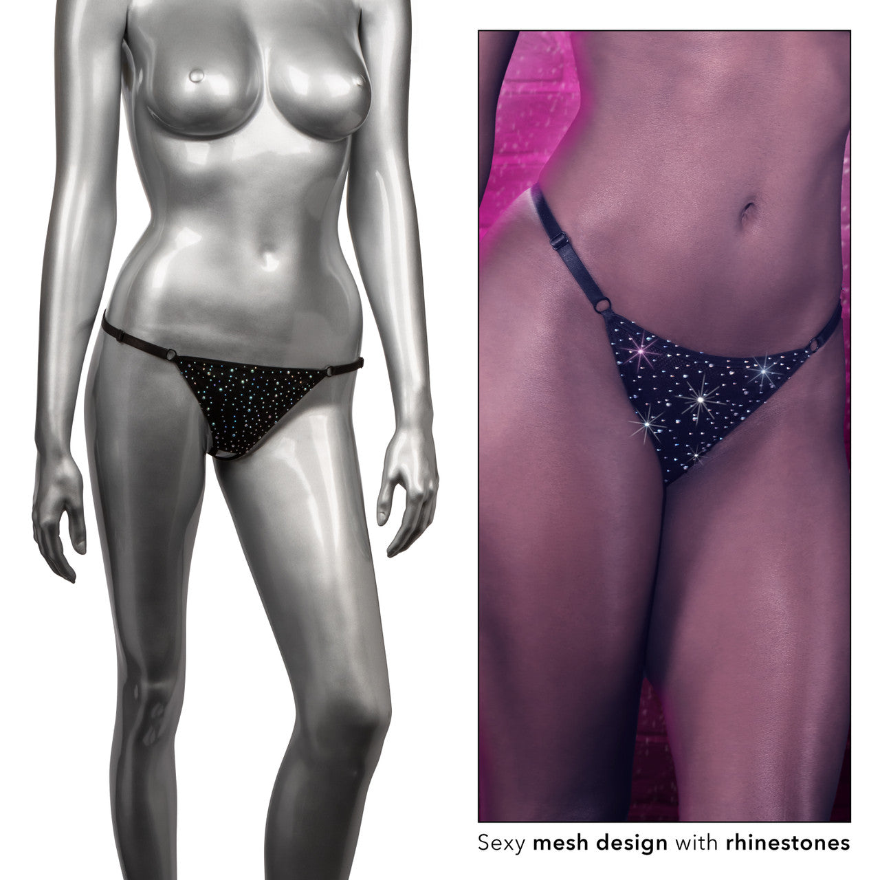 RADIANCE CROTCHLESS THONG