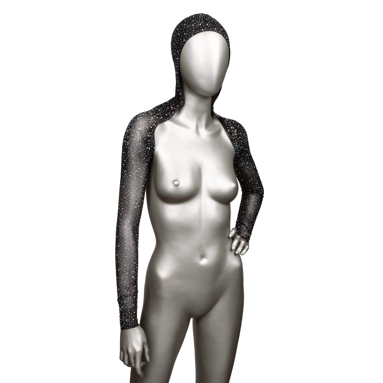 RADIANCE PLUS SIZE HOODED SHOULDER SHRUG