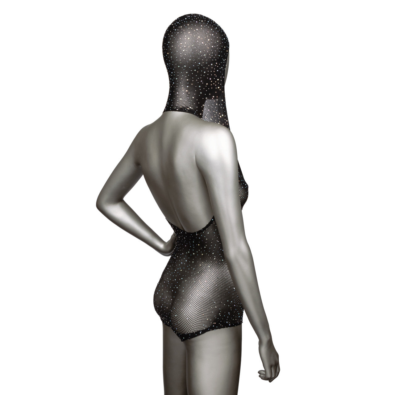 RADIANCE PLUS SIZE HOODED DEEP V BODY SUIT