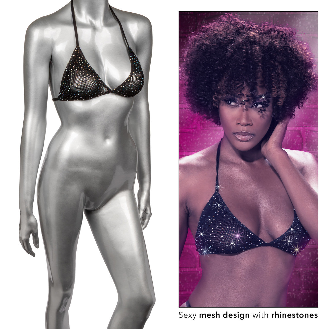 RADIANCE TRIANGLE BIKINI TOP