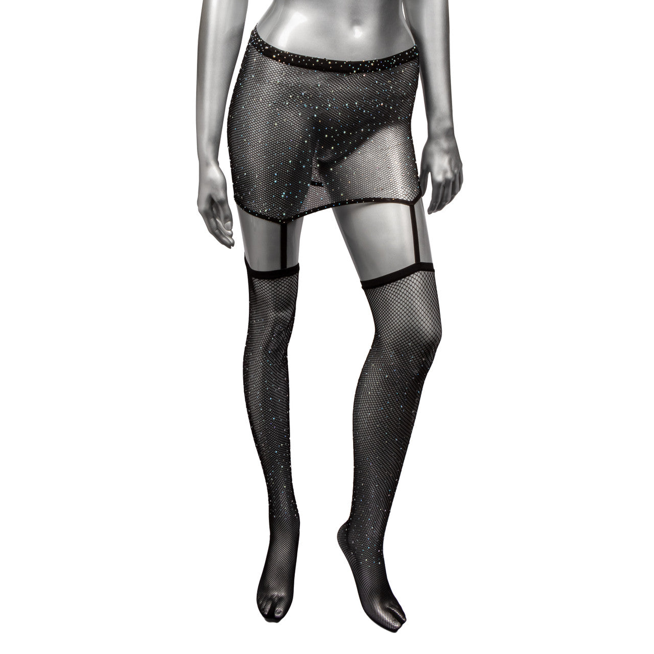 RADIANCE 1PC GARTER SKIRT W/ THIGH HIGHS