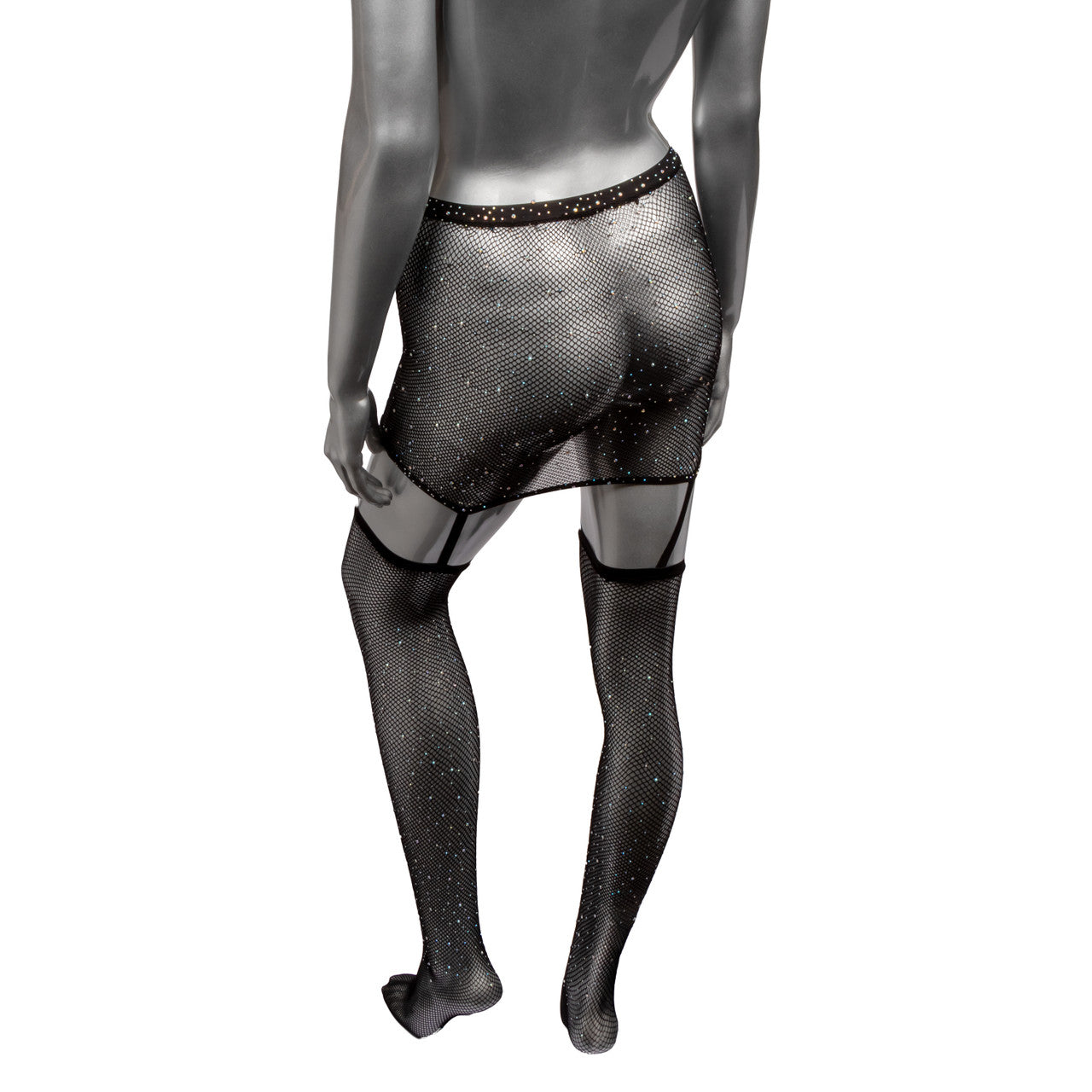 RADIANCE 1PC GARTER SKIRT W/ THIGH HIGHS