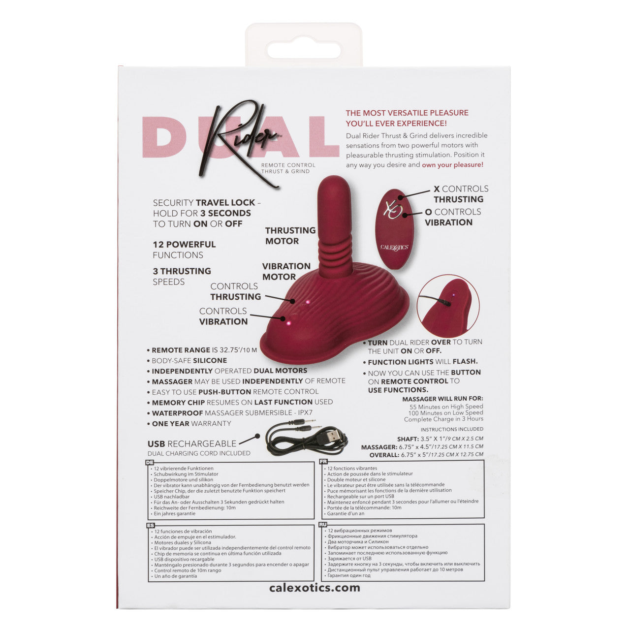 DUAL RIDER REMOTE CONTROL THRUST & GRIND