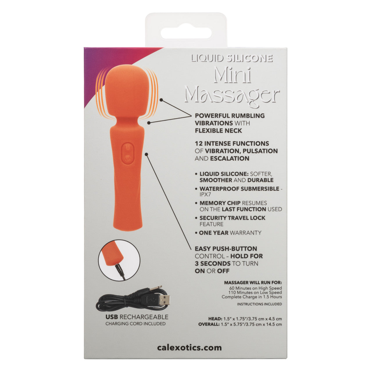 STELLA LIQUID SILICONE MINI MASSAGER