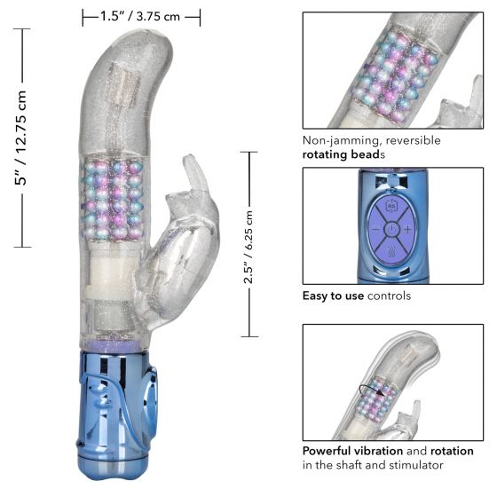NAUGHTY BITS PARTY IN MY PANTS JACK RABBIT VIBRATOR