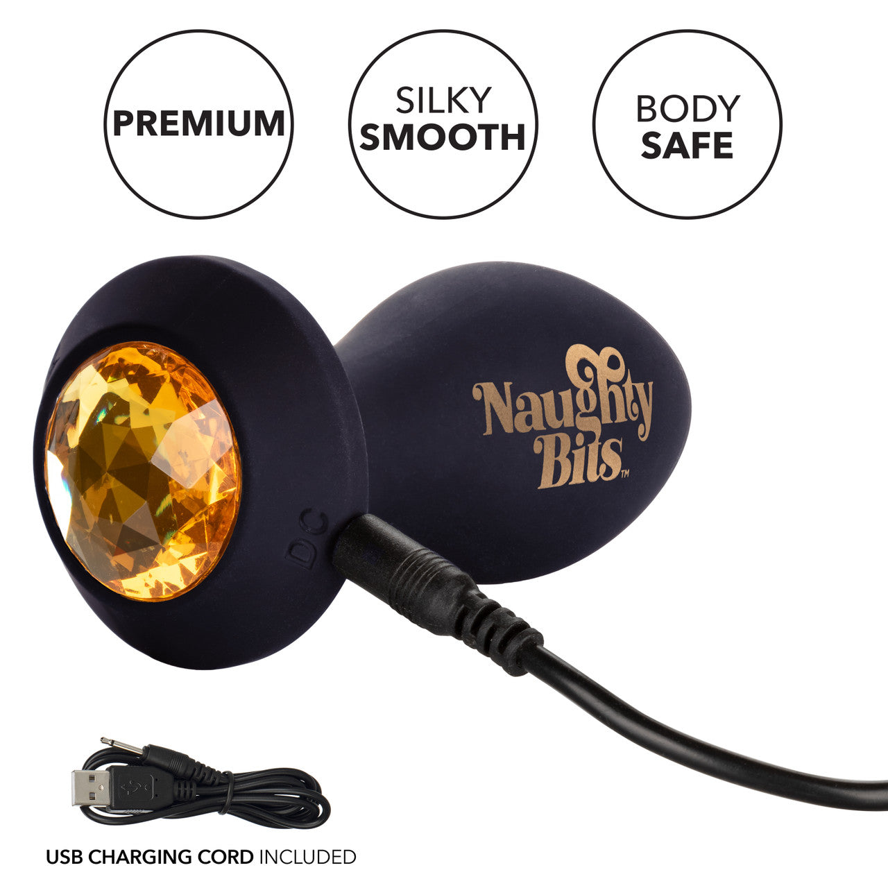 NAUGHTY BITS SHAKE YOUR ASS PETITE VIBRATING BUTT PLUG
