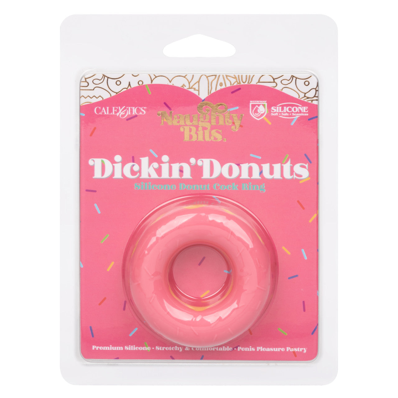 NAUGHTY BITS DICKIN' DONUTS SILICONE DONUT COCK RING