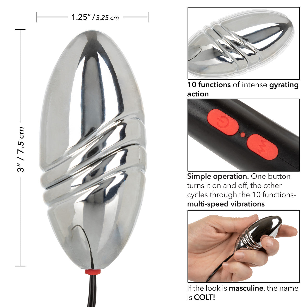 COLT RECHARGEABLE TURBO BULLET