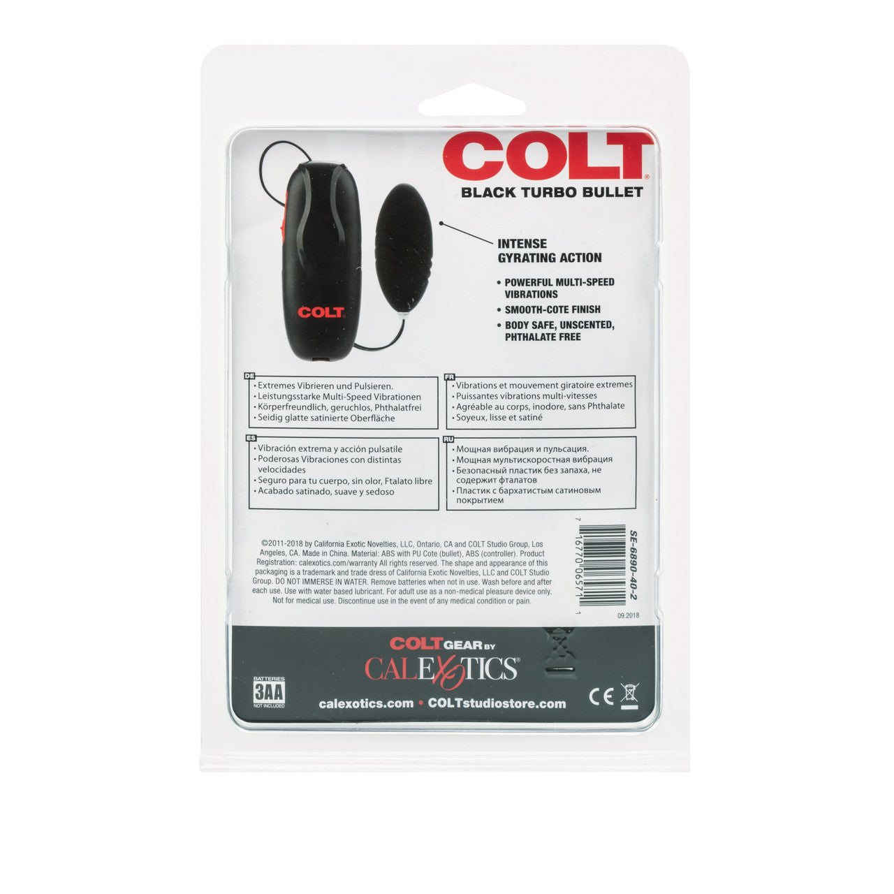 COLT TURBO BULLET BLACK