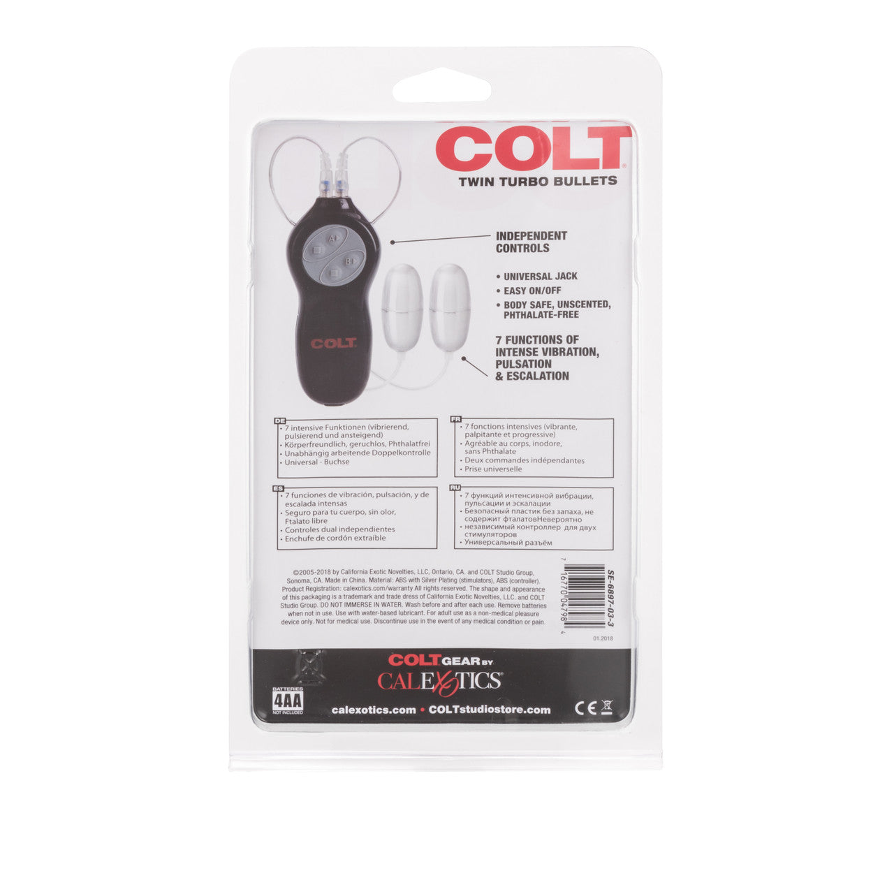 COLT 7 FUNCTION TWIN TURBO BULLETS