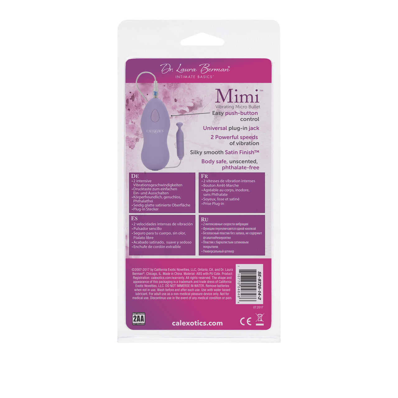 Dr. Laura Berman Intimate Basics Mimi
