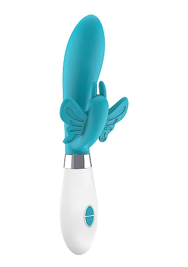 (D)ALEXIOS BUTTERFLY & G-SPOT VIBRATOR TURQUOISE