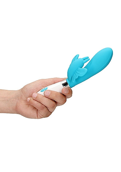 (D)ALEXIOS BUTTERFLY & G-SPOT VIBRATOR TURQUOISE