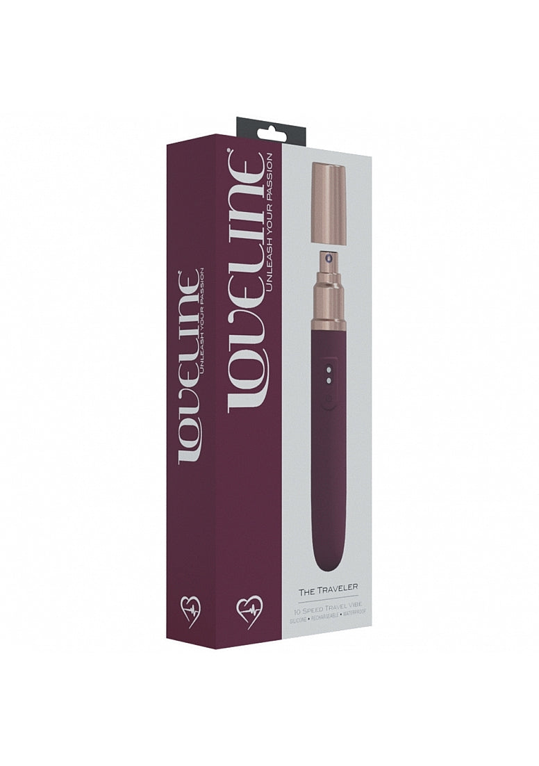 LOVELINE THE TRAVELER TRAVEL VIBE BURGUNDY