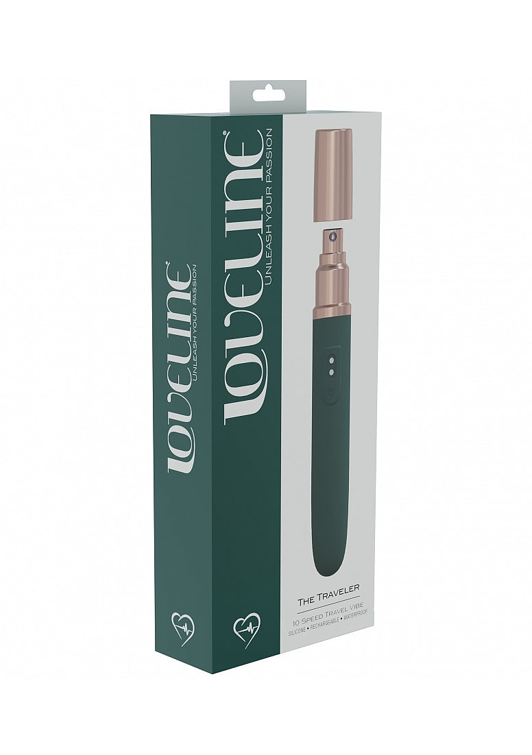 LOVELINE THE TRAVELER TRAVEL VIBE FOREST GREEN