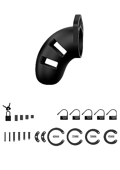 MANCAGE MODEL 20 CHASTITY 3.5 IN SILICONE COCK CAGE