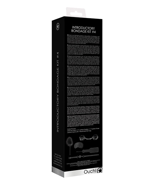 INTRODUCTORY BONDAGE KIT #4 BLACK