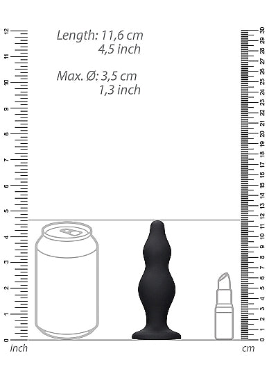 BUBBLE BUTT PLUG BLACK