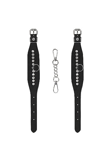 DIAMOND STUDDED WRIST CUFFS