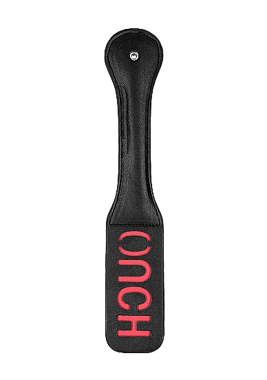B&W BONDED LEATHER PADDLE OUCH" "