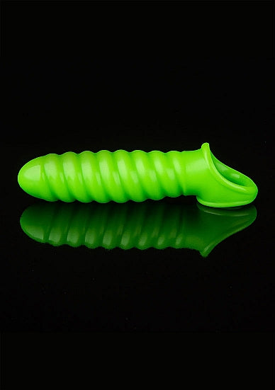 GLOW SWIRL STRETCHABLE PENIS SHEATH