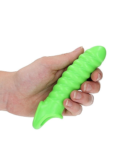 GLOW SWIRL STRETCHABLE PENIS SHEATH