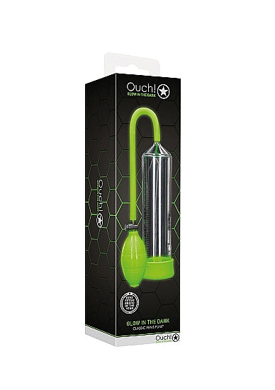 GLOW CLASSIC PENIS PUMP GLOW IN THE DARK