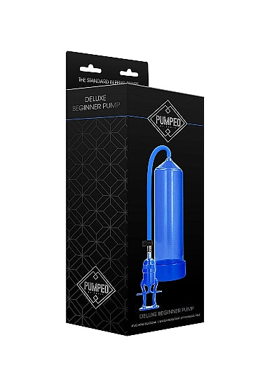 PUMPED DELUXE BEGINNER PUMP BLUE