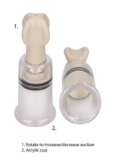 PUMPED NIPPLE SUCTION SET SMALL TRANSPARENT
