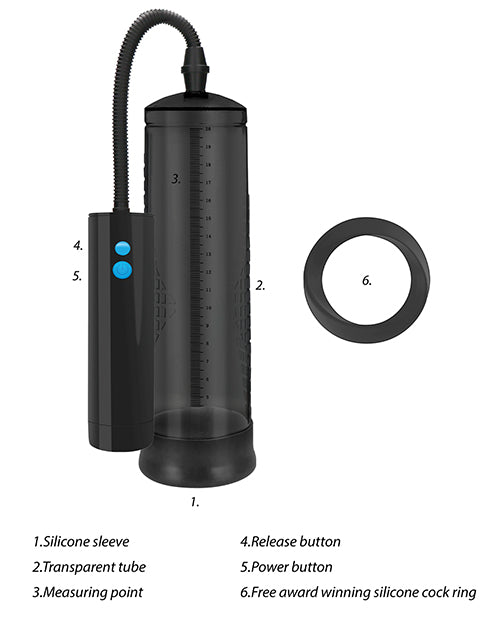 PUMPED EXTREME POWER RECHARGEABLE AUTO PUMP BLACK