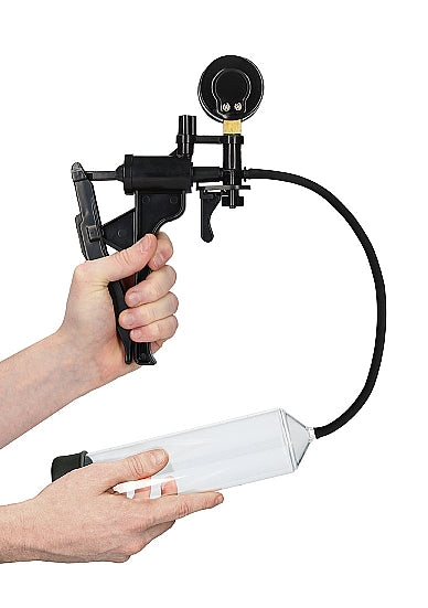PUMPED ELITE BEGINNER PUMP W/ PSI GAUGE TRANSPARENT