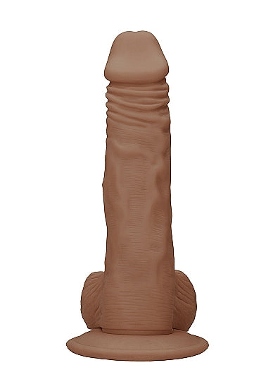 REALROCK 8IN DONG TAN W/ TESTICLES